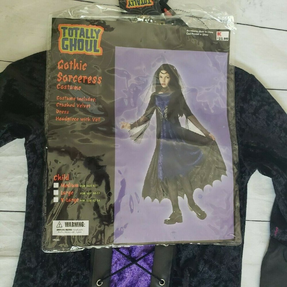 NWT Sorceress Costume 8-10 medium halloween
